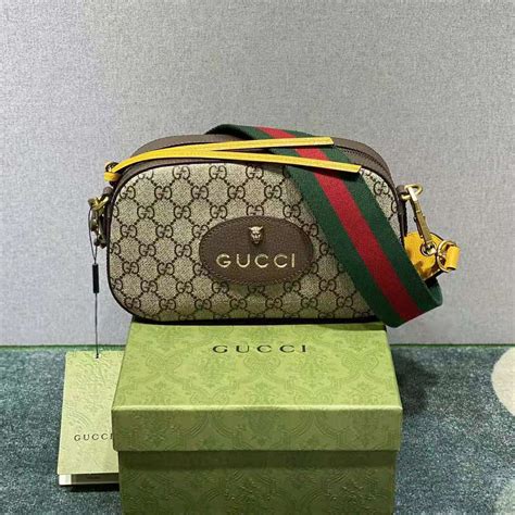 sacoche gucci suprême gg|gucci neo vintage supreme.